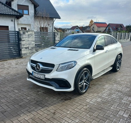 Mercedes-Benz GLE cena 195500 przebieg: 125000, rok produkcji 2015 z Zgorzelec małe 466